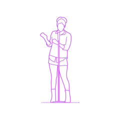 Pop Culture Comedians Sarah Silverman Vinyl Svg File, Free Vectors File